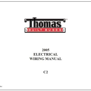 Thomas Built Buses Fault Codes Electrical Diagrams Collection 1.36 GB PDF 3