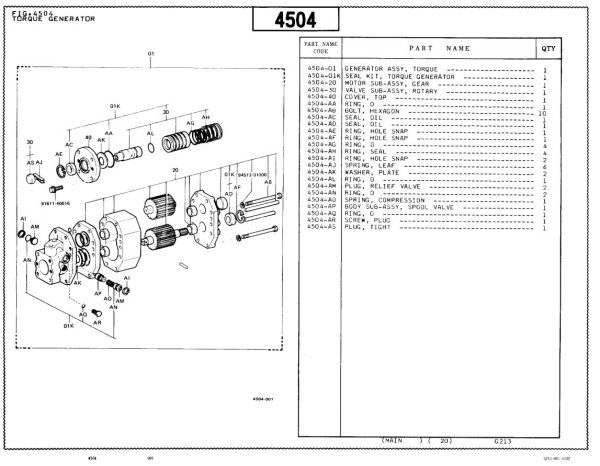 Toyota Forklift FBE10 FBE13 FBE15 FBE18 Parts Catalog 1