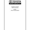 Toyota Forklift G839 7FGCU35 Parts Catalog