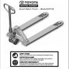 Toyota Forklift HPT28 Replacement Parts Manual