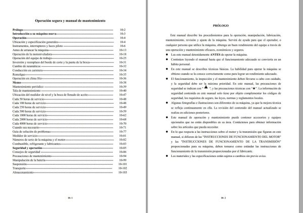 007 Hyundai Excavator HG190 Operator Manual ES