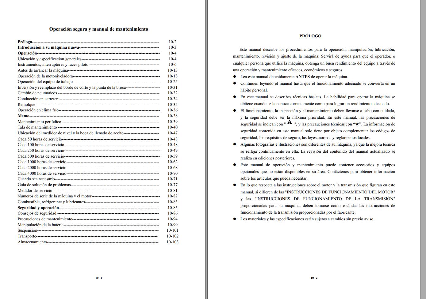 007 Hyundai Excavator HG190 Operator Manual ES