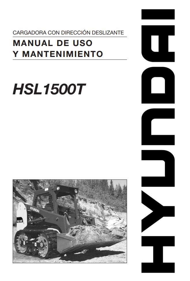 076 Hyundai Excavator HSL1500T Operator Manual ES