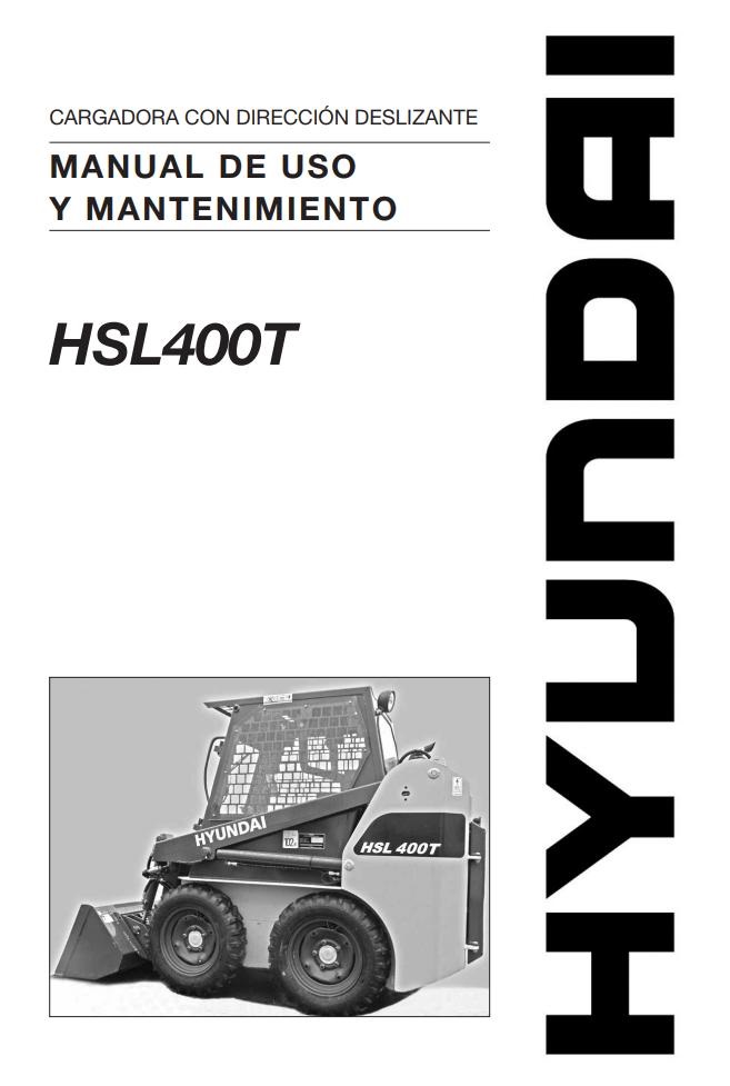 077 Hyundai Excavator HSL400T Operator Manual ES