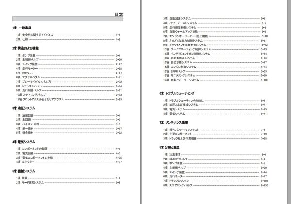 086 Hyundai Excavator HW140 Service Manual JP