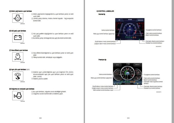 118 Hyundai Excavator HX400LT3 Operator Manual TR 1