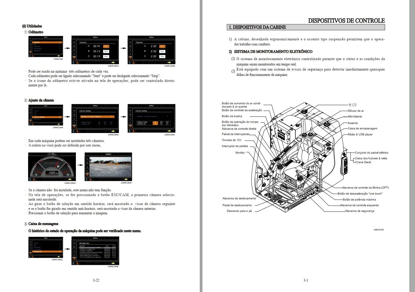 134 Hyundai Excavator R140LC 9 Operator Manual PT 1
