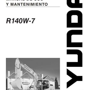 139 Hyundai Excavator R140W 7 Operator Manual ES