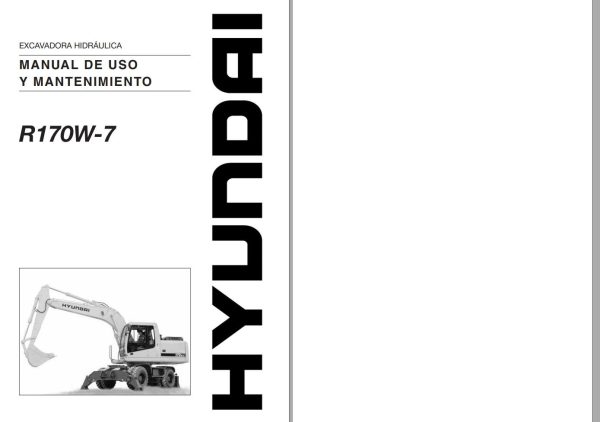 149 Hyundai Excavator R170W 7 Operator Manual ES