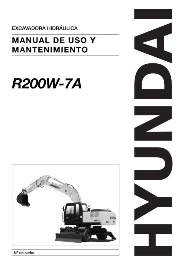 162 Hyundai Excavator R200W 7A Operator Manual ES
