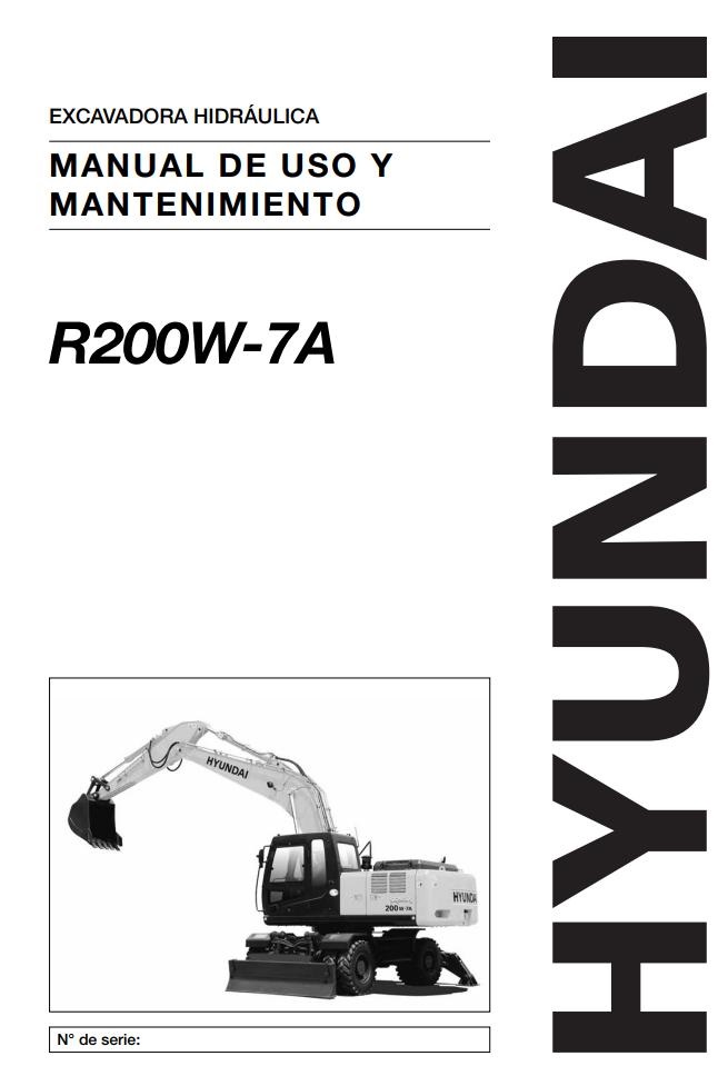 162 Hyundai Excavator R200W 7A Operator Manual ES