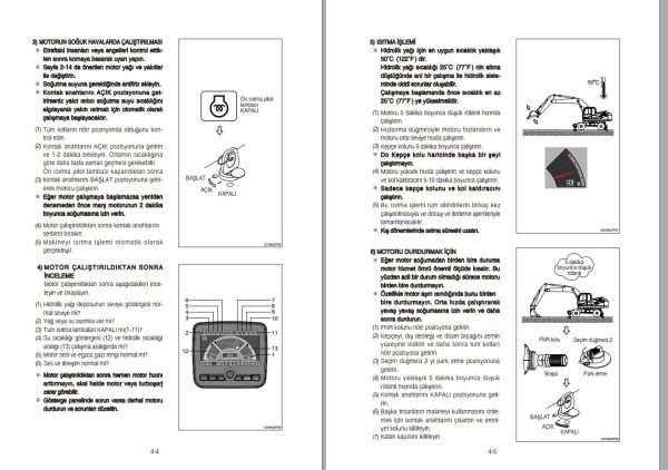 168 Hyundai Excavator R210W 9 Operator Manual TR 1