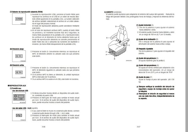203 Hyundai Excavator R330LC 9SH Operator Manual ES 1