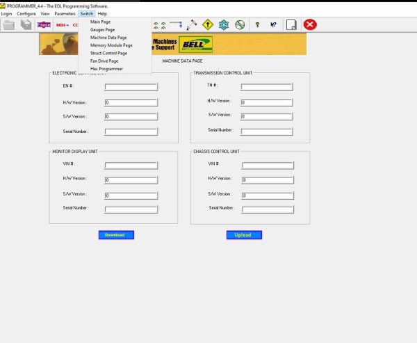 Bell EOL Version 4.4 10.2005 Programming Software 5