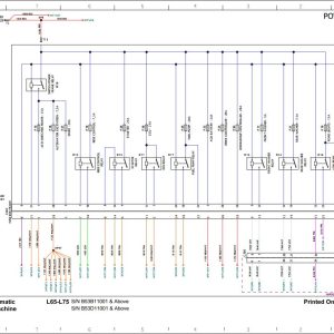 Bobcat Articulated Loader L65 L75 Electrical and Hydraulic Schematic