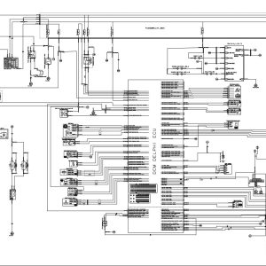 Bobcat Compact Tractor CT4000 Electrical and Hydraulic Schematic