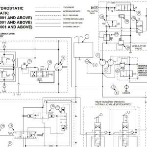 Bobcat Compact Tractor CT450 Electrical and Hydraulic Schematic