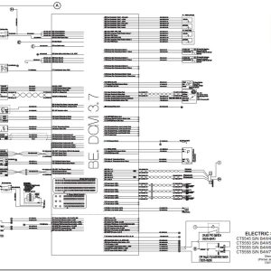 Bobcat Compact Tractor CT5545 to C5558 Electrical and Hydraulic Schematic