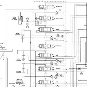 Bobcat Excavator 329 Electrical and Hydraulic Schematic