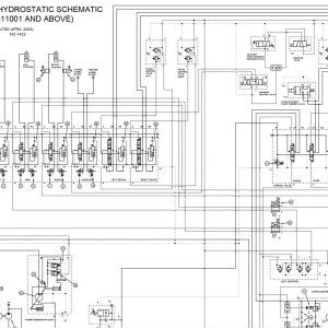 Bobcat Excavator 442 Electrical and Hydraulic Schematic