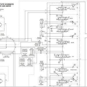 Bobcat Excavator E08 Electrical and Hydraulic Schematic