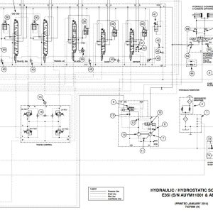 Bobcat Excavator E35i Electrical and Hydraulic Schematic