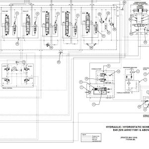 Bobcat Excavator E45 Electrical and Hydraulic Schematic