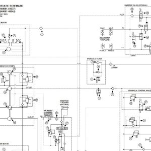 Bobcat Loader 883 Electrical and Hydraulic Schematic