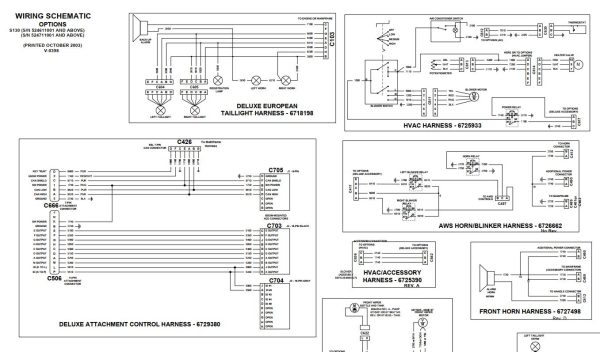 Bobcat Loader S130 Electrical and Hydraulic Schematic