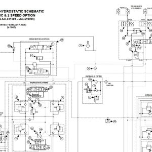 Bobcat Loader S175 Electrical and Hydraulic Schematic