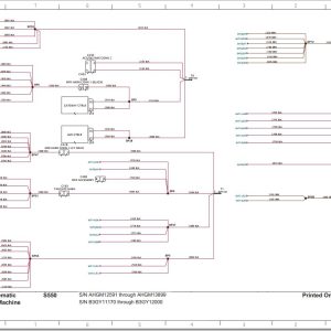Bobcat Loader S550 Electrical and Hydraulic Schematic