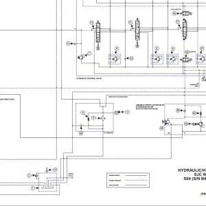 Bobcat Loader S64 Electrical and Hydraulic Schematic
