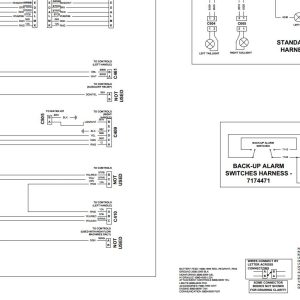 Bobcat Loader T110 Electrical and Hydraulic Schematic