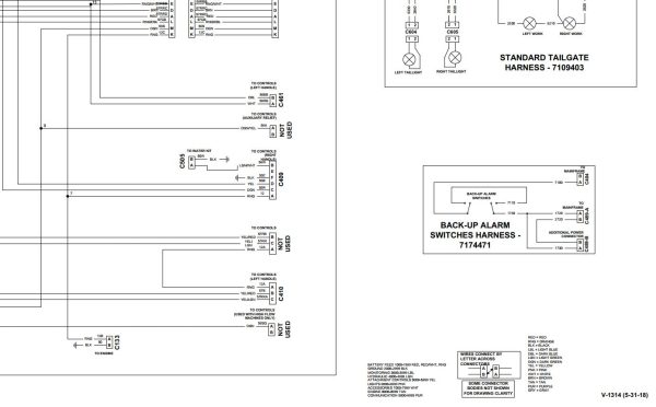 Bobcat Loader T110 Electrical and Hydraulic Schematic