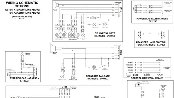 Bobcat Loader T320 Electrical and Hydraulic Schematic