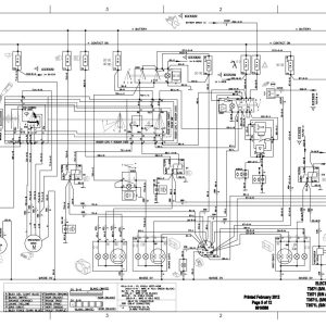 Bobcat Telescopic Handler T3571 T2566 Electrical and Hydraulic Schematic