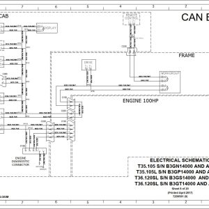 Bobcat Telescopic Handler T36120 Electrical and Hydraulic Schematic