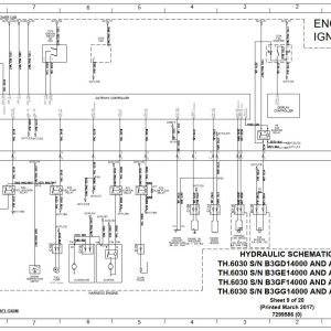 Bobcat Telescopic Handler TL26.60 Electrical and Hydraulic Schematic