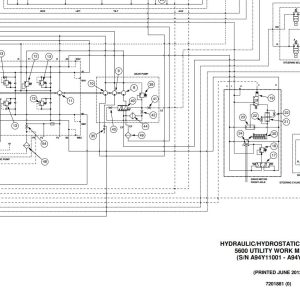 Bobcat Toolcat 5600 F Series Electrical and Hydraulic Schematic
