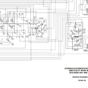 Bobcat Toolcat 5600 G Series Electrical and Hydraulic Schematic