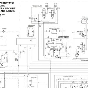 Bobcat Toolcat 5610 D Series Electrical and Hydraulic Schematic
