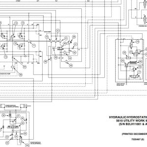 Bobcat Toolcat 5610 G Series Electrical and Hydraulic Schematic