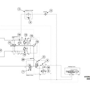 Bobcat Utility Vehicle 3600 Electrical and Hydraulic Schematic