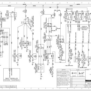 Bobcat VersaHANDLER V417 Electrical and Hydraulic Schematic