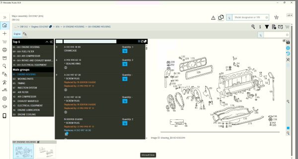 EPC Online MERCEDES BENZ EPC Electronic Parts Catalog Online 22