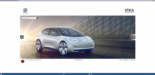 ETKA 8.2 Volkswagen Seat Skoda Audi Commercial Vehicles 05.2023 Spare Parts Catalog VMWare 3 1