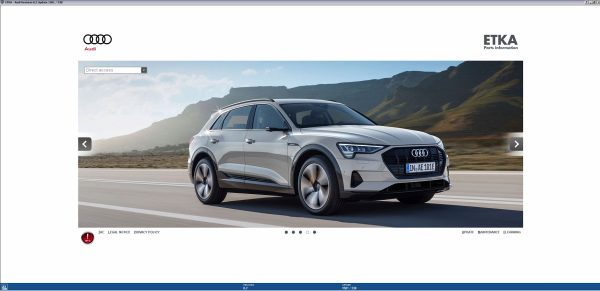 ETKA 8.2 Volkswagen Seat Skoda Audi Commercial Vehicles 05.2023 Spare Parts Catalog VMWare 6 1