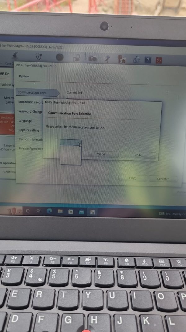 How to Fix Errors Connect Machine in Hitachi MPDR 2023 Diagnostic Software 4 2