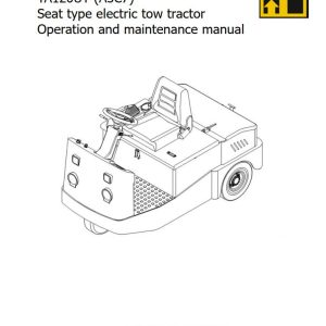 Hyster Class 3 A3C7 Operator Service Manual PDF