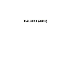 Hyster Class 5 A386 Operator Manual PT PDF